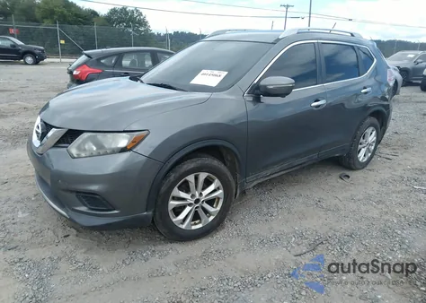 2014 Nissan Rogue Sv z USA, uszkodzony, nr VIN 5N1AT2MV3EC871117